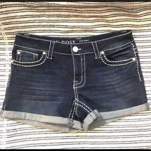 Knox Rose Dark Denim Shorts